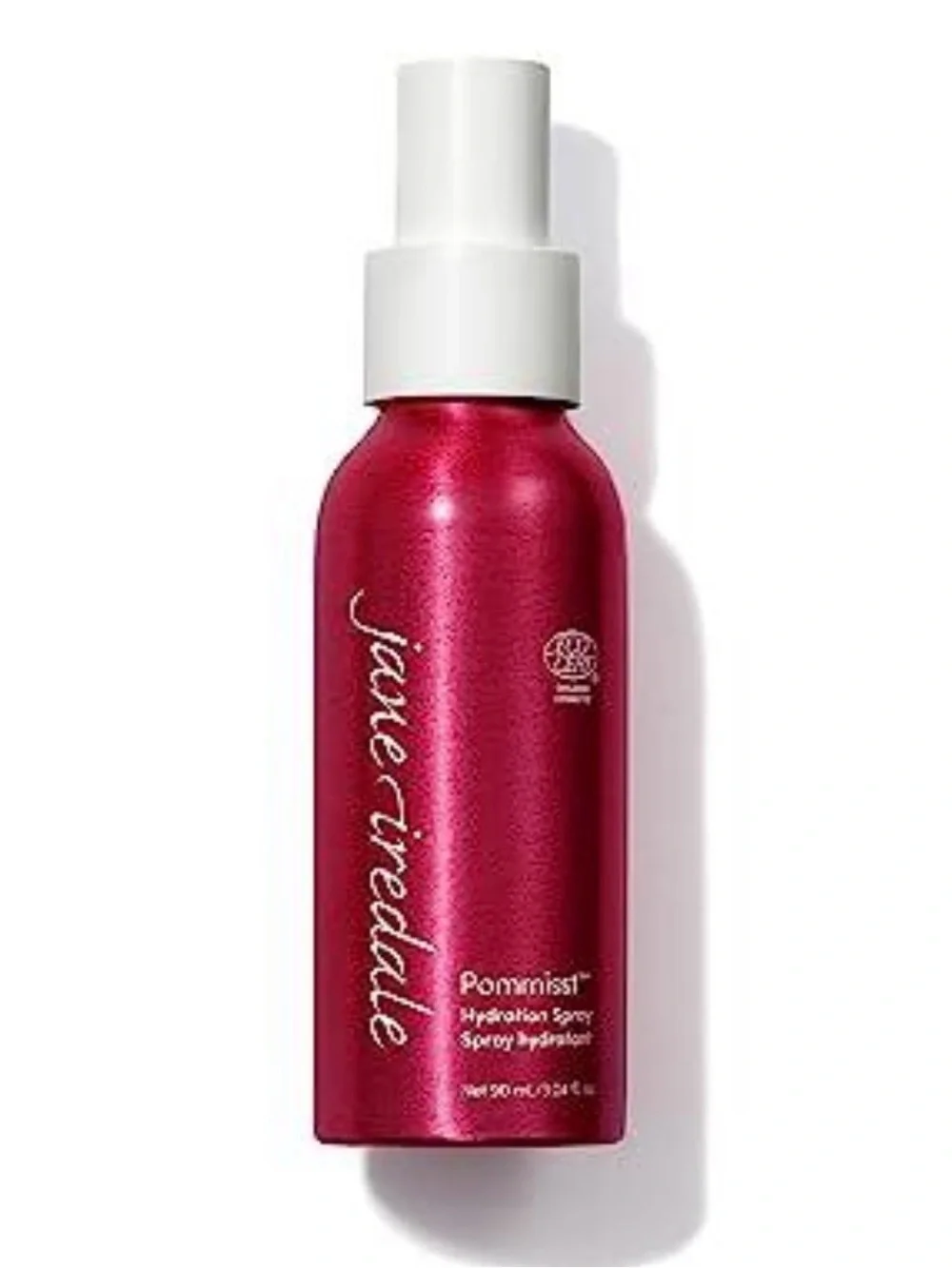 jane iredale Hydration Spray in Deep Pink Shimmer Bottle